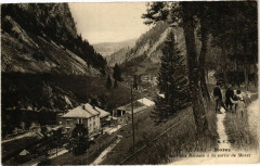 Morez - La route des Rousses ala Sortie de Morez