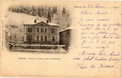 Morez - Effets de neige - le PRESbytere -
													39 Jura
												