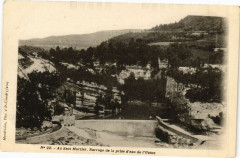 Saut Mortier - Barrage de la prise d'eau de l'Usine