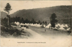 Pontalier Infanterie au Camp des Pareuses France