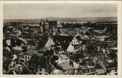 Montbeliard vue generale et le Chateau France à Montbéliard