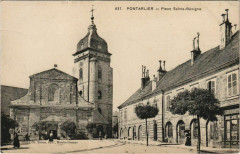 Pontalier Place Sainte-Benigme France