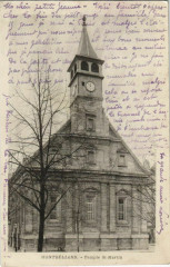 Montbeliard Temple Saint-Martin France à Montbéliard