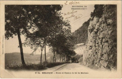 Besancon Route et Chemin de fer de Morteau France à Besançon