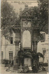 Besancon Square de Saint-Jean ,Plan du Theatre Romain France à Besançon