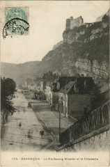 Besancon Le Faubourg Rivotte et la Citadelle France à Besançon