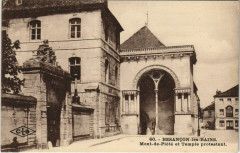 Besancon Mont de Piete et Temple protestant France à Besançon
