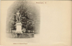 Besancon Statue du General Pajol France à Besançon