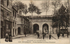 Besancon Porte Battant et Place Bouchot France à Besançon