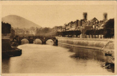 Besancon Le Doubs au pont de Battant France à Besançon