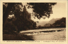 Besancon Promenade Migaud ,Barrage Saint-Paul&Citadelle France à Besançon