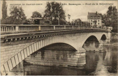 Besancon Pont de la Republique France à Besançon
