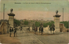 Besancon Le Pont de Canot&Champforgeron France à Besançon