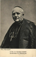 Besancon S. Em. Le Cardinal Binet France à Besançon