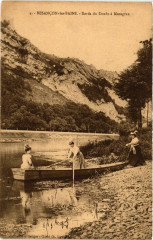 Besancon-les-Bains - Bords du Doubs a Mazagran à Doubs