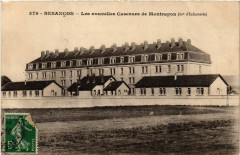 Besancon - Les Nouvelles Casernes de Montrapon - 60e d'Infanterie -
																					25000 Besançon
																			