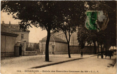 Besancon - Entrée des Nouvelles Casernes du 60e à Besançon