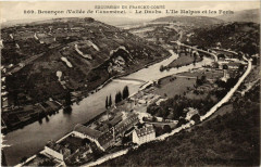 Besancon (Vallée de Casaméner) Le Doubou L'Ile Mapas et les Fotrs à Besançon
