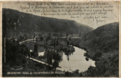 Besancon - Vallée de Casaméne et Ile Malpas à Besançon