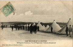 Camp-Militaire de la Courtine 8* Brigade d'Artellerie 1** et 37*