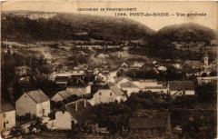 Excursion en Franche-Comté - Pont-de-Roide - Vue générale