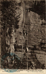 Frontiere Franco - Suisse-Gorges du Doubs - Les Echelles de la Mort à Doubs