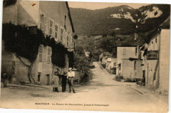 Mouthier - La Route de Pontariler jusqu'a Sébastopol