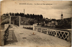 Avanne - Le Pont et Vue générale