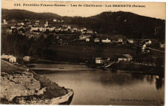 Frontiere .. Lac de Chaillexon - Les Brenets (Suisse)