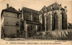 Luxeuil-les-Bains - Abside de l'Eglise à Luxeuil-les-Bains