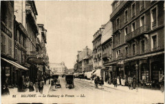 Belfort - Le Faubourg de France à Belfort