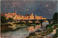 Cité de Carcassonne - Vue générale à Carcassonne