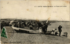 Cette - Station Balnéaire - La Plage avant le Bain