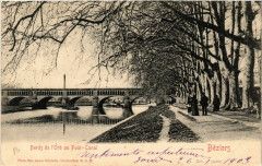 Bords de l'Orb au Pont-Canal -
													34 Hérault
												