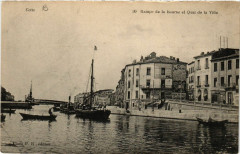 Cette - Rampe de la Bourse et Quai de la Ville