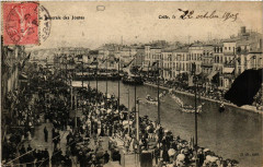 Vue générale des Joutes - Cette, le 22 october 1909 -
													34 Hérault
												