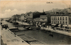 Cette , le........- Canal et Quai de Bosc