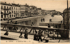 Cette -  Le Quai de Ville -
													34 Hérault
												