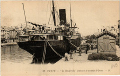 Cette - Le Medjerda faisant le service d'Oran