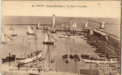 Cette -Station Balnéaire - Le Port et la Jetée