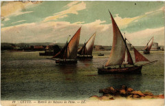 Cette - Rentée des Bateaux de Péche
