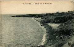 Cette - Plage de la Corniche -
													34 Hérault
												