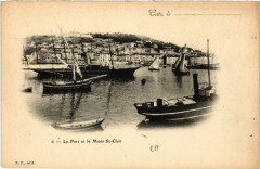 Cette, le .... - Le Port et le Mont  Saint-Clair