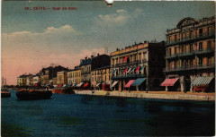 Cette - Quai de Bosc -
													34 Hérault
												