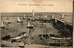 Cette - Station Balnéaire - Le Prt et la Jetée -
													34 Hérault
												