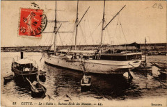 Cette - Le Gabés, Bateau-Ecole des Mousses -
													34 Hérault
												