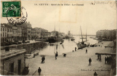 Cette - Quai de la Ville - Le Chenal -
													34 Hérault
												