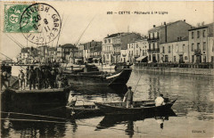 Cette - Pécheurs á la Ligne -
													34 Hérault
												