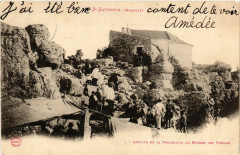 Saint-Saturnin Arrive de la Procession au Rocher des Vierges -
													34 Hérault
												