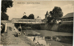 Auch - Eglise et Pont Saint-Pierre